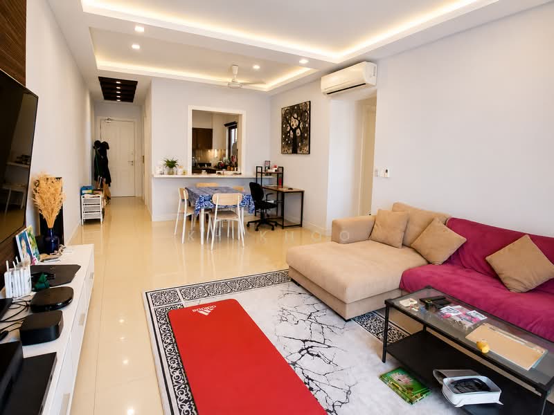 Condominium for Sale at Surian Condominium - KH Khoo - Living Room - PropertyGuru.com.my
