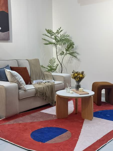 Servis Apartment untuk Disewa di Dorsett Waterfront Subang - Cassnin Lee - Living Room - PropertyGuru.com.my