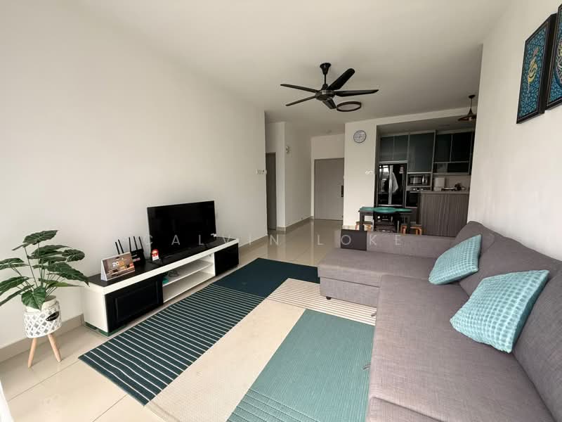 Condominium for Rent at Dwiputra Residences - Calvin Loke - Living Room - PropertyGuru.com.my