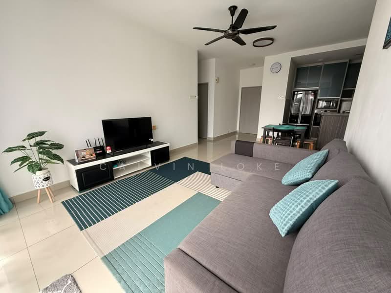 Condominium for Rent at Dwiputra Residences - Calvin Loke - Living Room - PropertyGuru.com.my
