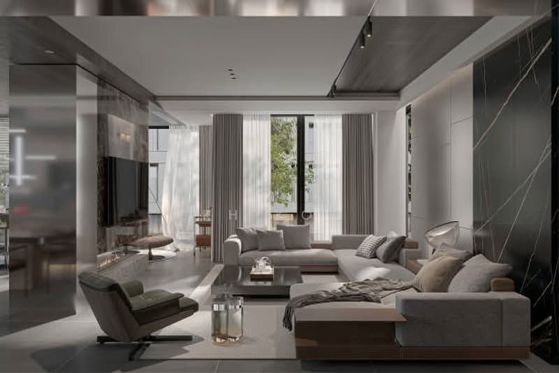 Kondominium untuk Dijual di PJ Sunway City Freehold Best Invest/Ownstay Condo Furnished [LRT] - KH Koh - Living Room - PropertyGuru.com.my