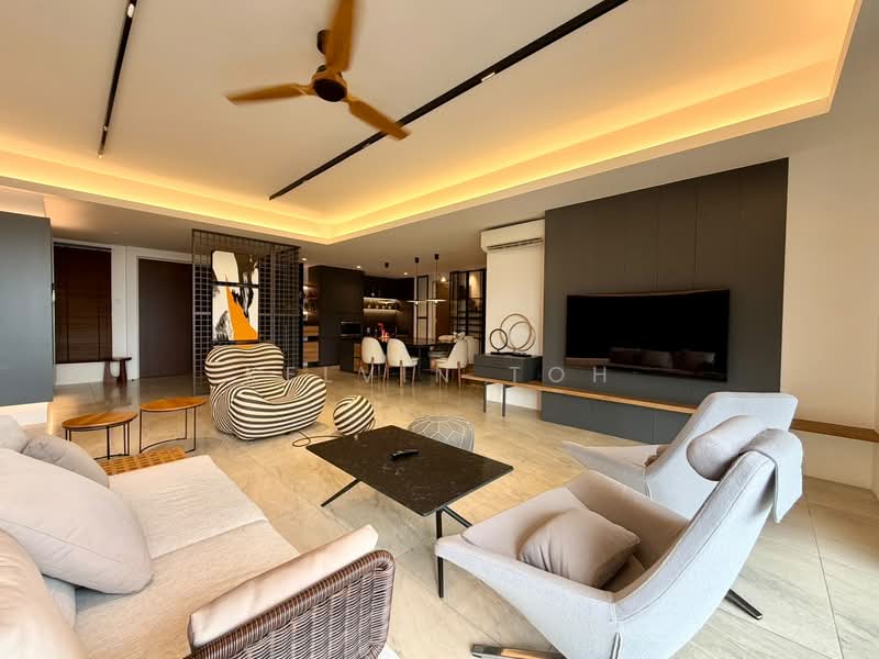 Kondominium untuk Disewa di Valencia Residence - Kelvin Toh - Living Room - PropertyGuru.com.my