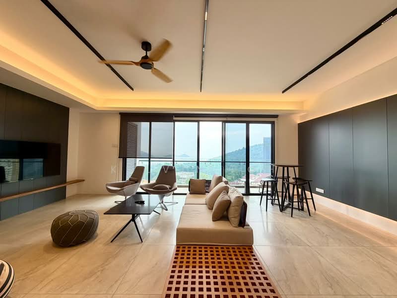 Kondominium untuk Disewa di Valencia Residence - Kelvin Toh - Living Room - PropertyGuru.com.my