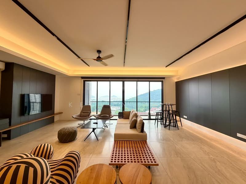 Kondominium untuk Disewa di Valencia Residence - Kelvin Toh - Living Room - PropertyGuru.com.my