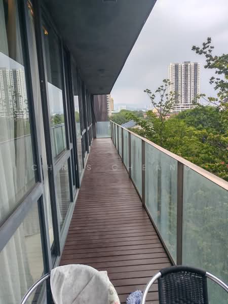 Kondominium untuk Disewa di The Capers @ Sentul East - Chris Cheang - Balcony - PropertyGuru.com.my
