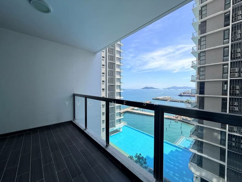 Condominium for Sale at Jesselton Residences - Yvonne Sak - Balcony (Living room) - PropertyGuru.com.my