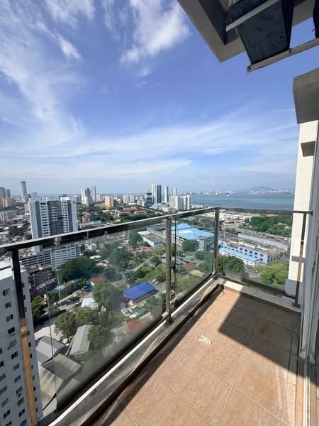 Servis Apartment untuk Dijual di Straits Garden Residence - Jane Poh - Balcony - PropertyGuru.com.my