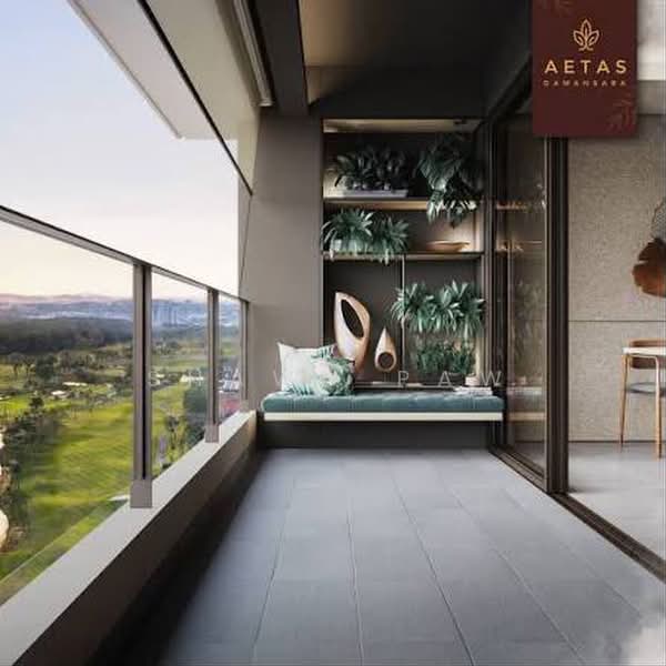Kondominium untuk Dijual di Aetas Damansara - Shawn Paw - Balcony - PropertyGuru.com.my