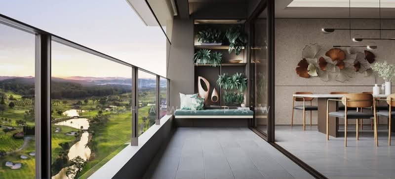 Kondominium untuk Dijual di Aetas Damansara - Shawn Paw - Balcony - PropertyGuru.com.my