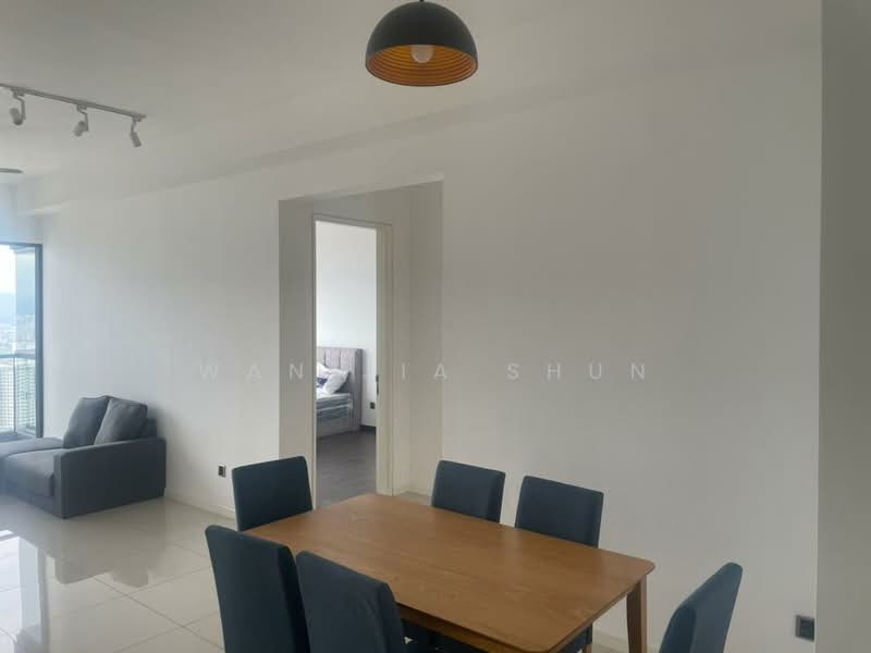 Service Residence for Rent at Duta Park Residences - Wan Jia Shun - Living Room - PropertyGuru.com.my