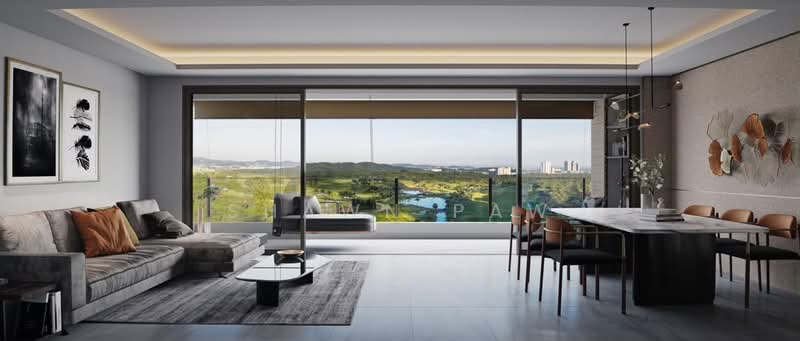 Kondominium untuk Dijual di Aetas Damansara - Shawn Paw - Living Room - PropertyGuru.com.my