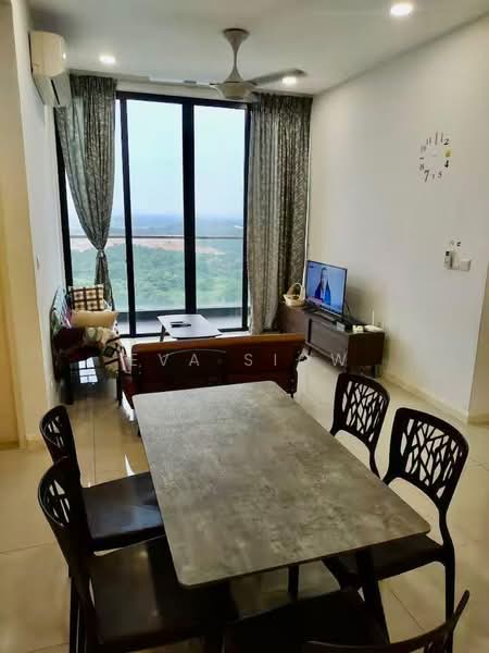 Servis Apartment untuk Disewa di D'Pristine - Eva Siow - Living Room - PropertyGuru.com.my