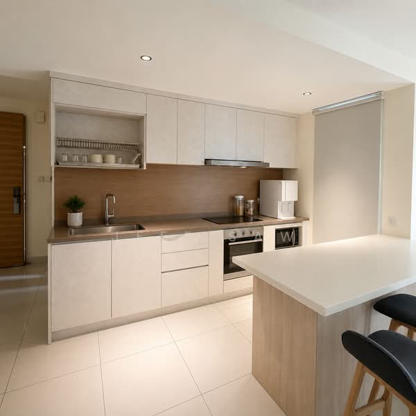 Condominium for Sale at Teega Residences - Jeff Saw - Kitchen - PropertyGuru.com.my