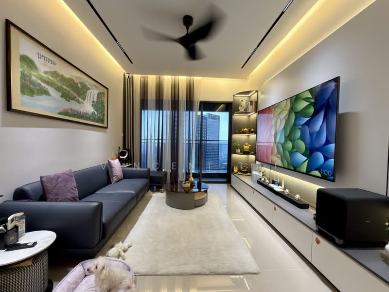 Servis Apartment untuk Dijual di 8th & Stellar - Vincent Tai - Living Room - PropertyGuru.com.my