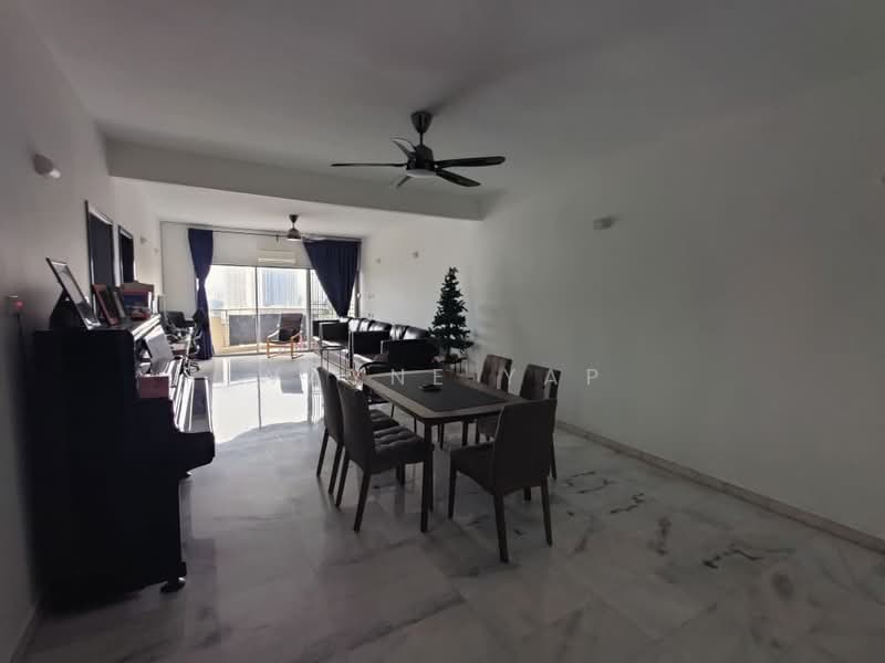 Pangsapuri untuk Dijual di Midah Heights Condominium - Wayne Yap - Living Room - PropertyGuru.com.my