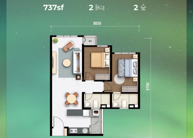 Servis Apartment untuk Dijual di M Aurora - Chloe Ding - PropertyGuru.com.my