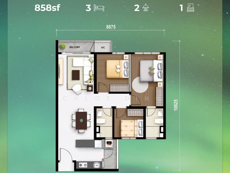 Servis Apartment untuk Dijual di M Aurora - Chloe Ding - PropertyGuru.com.my