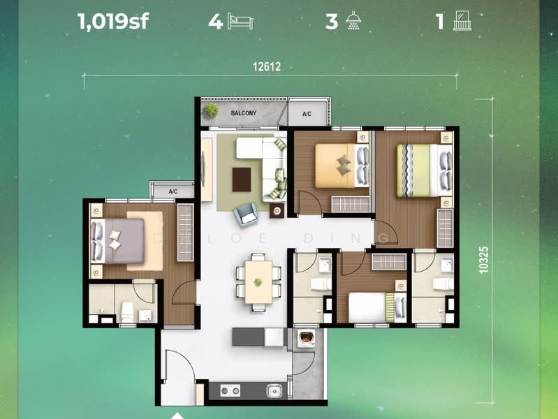 Servis Apartment untuk Dijual di M Aurora - Chloe Ding - PropertyGuru.com.my