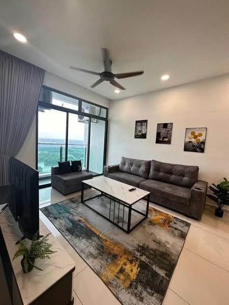 Servis Apartment untuk Dijual di Marina Residence - Xin Yi - Living Room - PropertyGuru.com.my