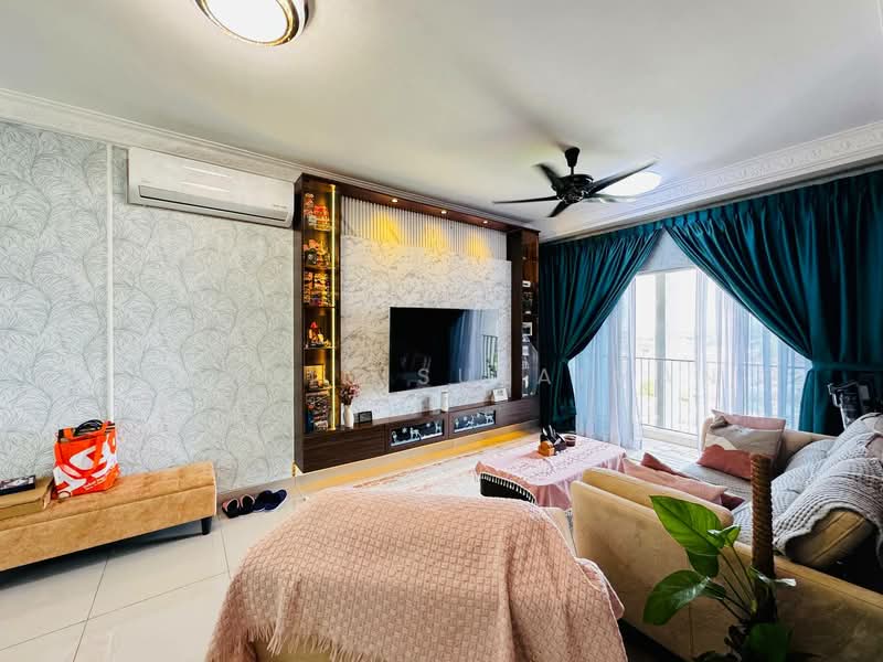 Apartment for Sale at Pangsapuri Miro - Yasmin Sulaiman - Living Room - PropertyGuru.com.my