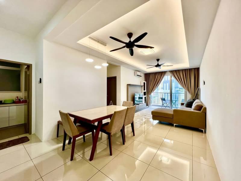 Kondominium untuk Disewa di Platinum Splendor Residence - Hazeman Omar - Living Room - PropertyGuru.com.my