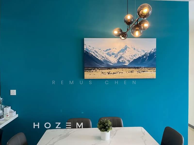 Service Residence for Rent at United Point (Residensi Berpadu) - Remus Chen - Dining Room - PropertyGuru.com.my