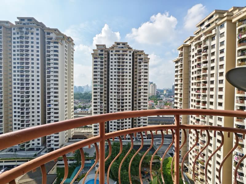 Pangsapuri untuk Dijual di Pangsapuri Villa Angkasa - Sean Lim - Balcony - PropertyGuru.com.my