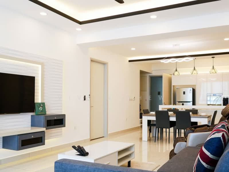Servis Apartment untuk Dijual di Jazz Residences - Vivien Chew - Living Room - PropertyGuru.com.my