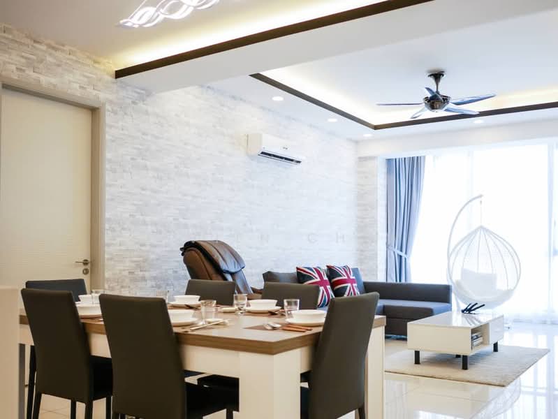 Servis Apartment untuk Dijual di Jazz Residences - Vivien Chew - Living Room - PropertyGuru.com.my
