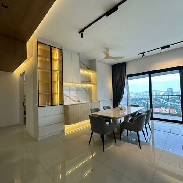 Kondominium untuk Disewa di Setia Sky Seputeh - Zhee Yi Tan - Dining Room - PropertyGuru.com.my