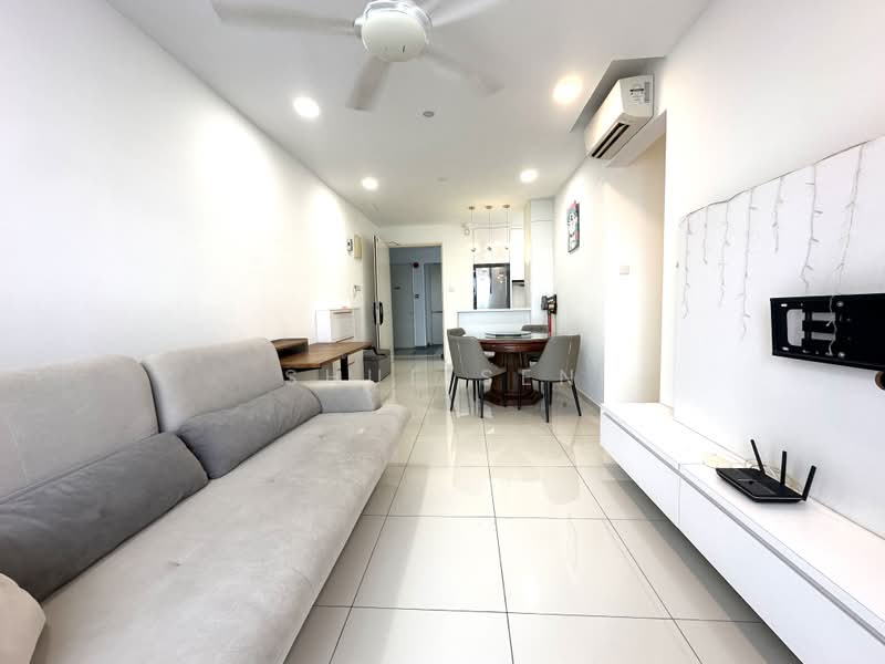 Service Residence for Rent at Kenwingston Skylofts - Shue Sen - Living Room - PropertyGuru.com.my