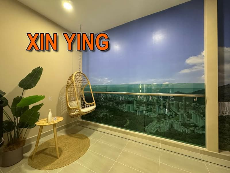 Service Residence for Sale at Pinnacle Bukit Gambier - Koay Xin Ying - Balcony - PropertyGuru.com.my