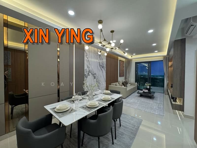 Servis Apartment untuk Dijual di Pinnacle Bukit Gambier - Koay Xin Ying - Dining Room - PropertyGuru.com.my