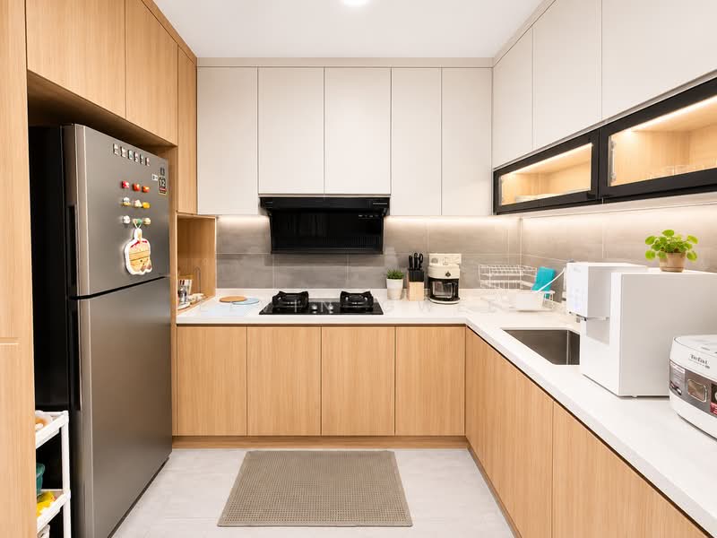 Servis Apartment untuk Disewa di Aurora Subang Jaya - Elvin Gwee - Kitchen - PropertyGuru.com.my
