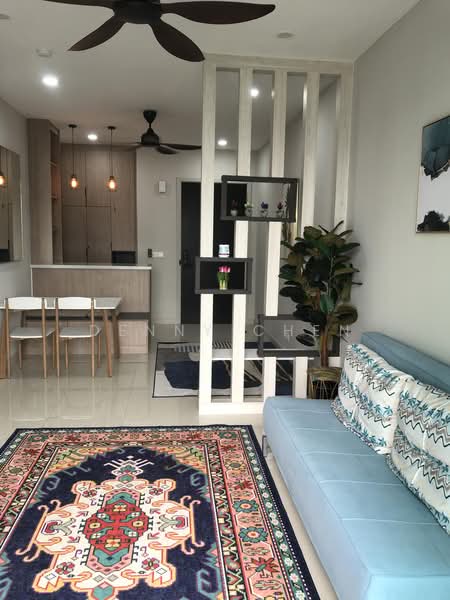 Service Residence for Sale at Datum Jelatek Residence - Denny Chen - Living Room - PropertyGuru.com.my