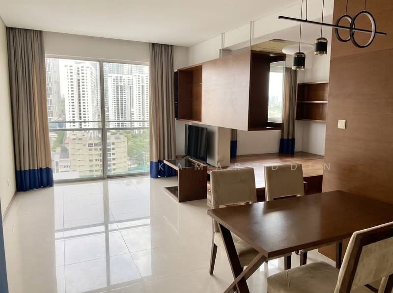 Servis Apartment untuk Disewa di Verve Suites - Kamal Kamaruddin - Living Room - PropertyGuru.com.my