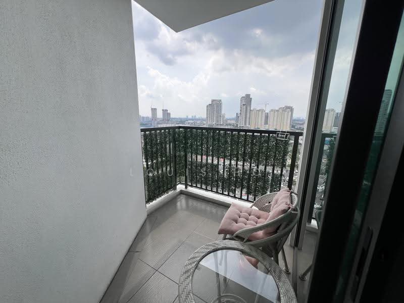 Kediaman Servis untuk Disewa di The New Duo @ Edumetro - Louis Ho - Balcony - PropertyGuru.com.my