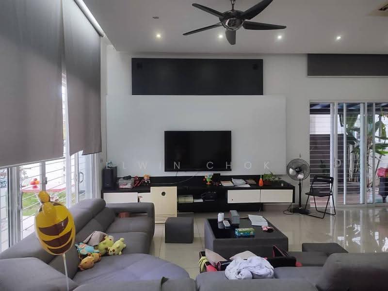 Rumah Berkembar untuk Dijual di Setia Damai (Setia Alam) - Elwin Chok - Living Room - PropertyGuru.com.my