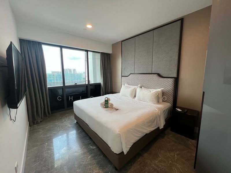 Servis Apartment untuk Dijual di Victory Suites (The Face 2), KLCC - Chloe Chiao - Bedroom - PropertyGuru.com.my