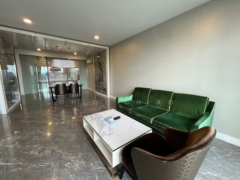Servis Apartment untuk Dijual di Victory Suites (The Face 2), KLCC - Chloe Chiao - Living Room - PropertyGuru.com.my