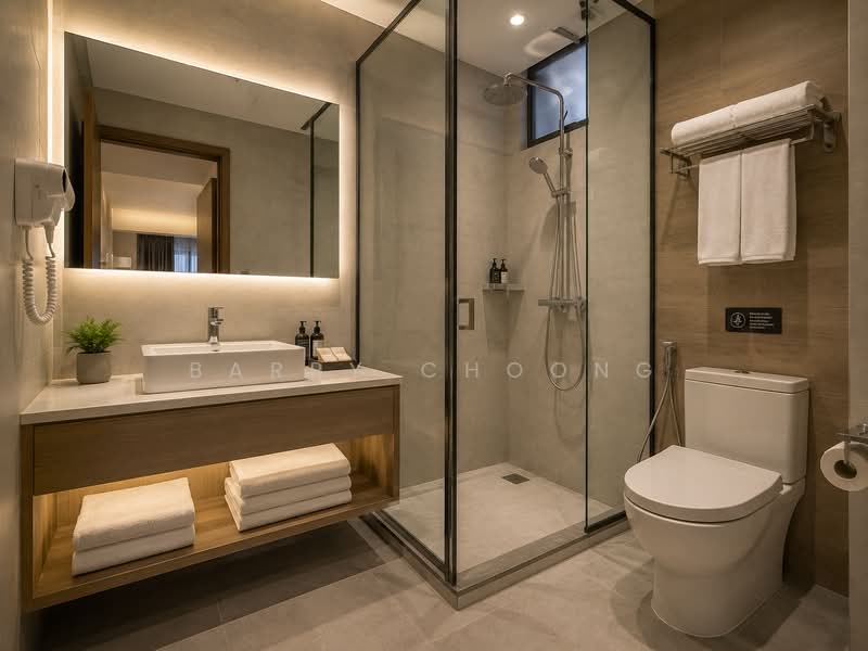 Hotel / Resort untuk Disewa di Bukit Bintang (KL City Centre) - Barry Choong - Bathroom - PropertyGuru.com.my