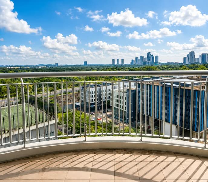 Kondominium untuk Disewa di Teega Residences - Chris Liew - Balcony - PropertyGuru.com.my