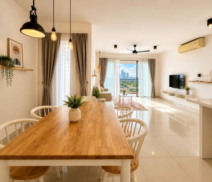 Kondominium untuk Disewa di Teega Residences - Chris Liew - Living Room - PropertyGuru.com.my