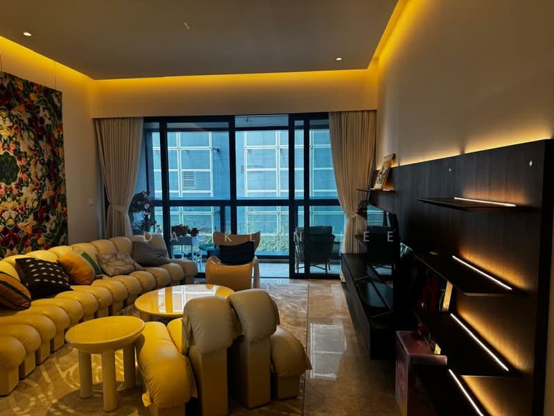 Service Residence for Rent at TRX Residences - Dacklin Lee - Living Room - PropertyGuru.com.my