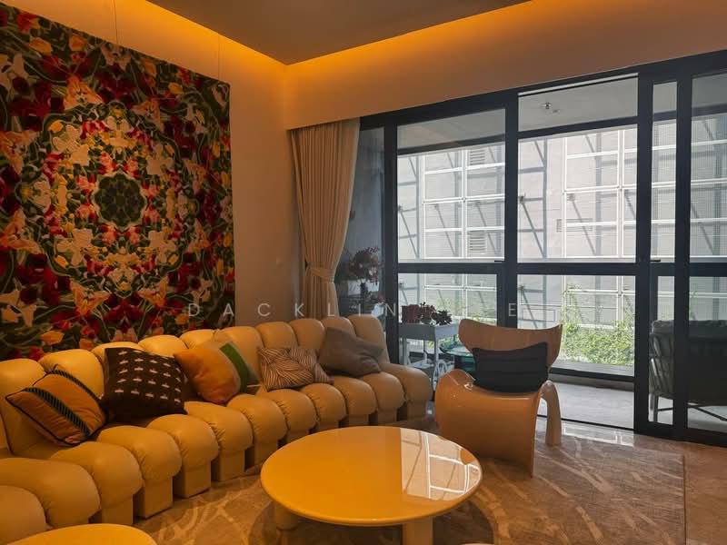 Service Residence for Rent at TRX Residences - Dacklin Lee - Living Room - PropertyGuru.com.my