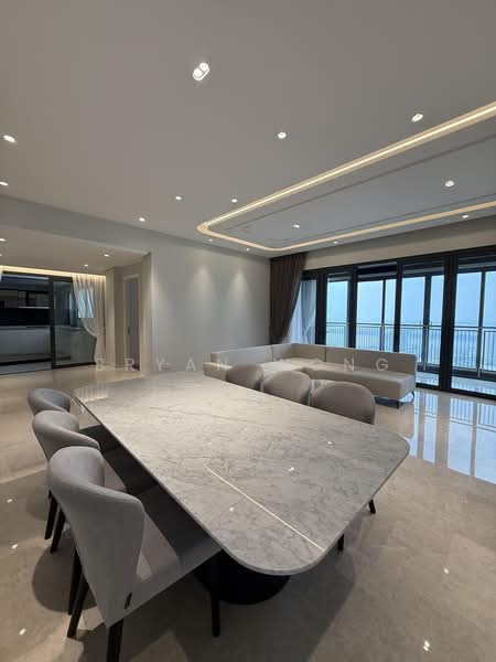Servis Apartment untuk Disewa di The Astaka @ 1 Bukit Senyum - Bryan Wong - Living Room - PropertyGuru.com.my