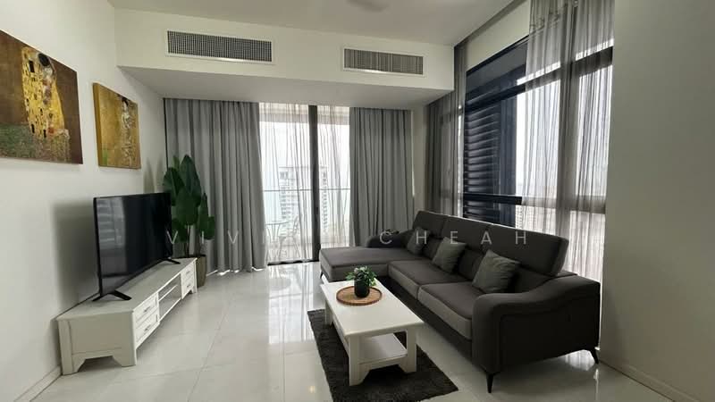 Condominium for Rent at Setia V Residences - Vivien Cheah - Living Room - PropertyGuru.com.my