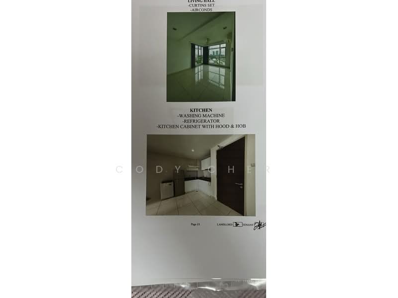 Pangsapuri untuk Disewa di Central Residence @ Sungai Besi - Cody Cher - Living Room - PropertyGuru.com.my