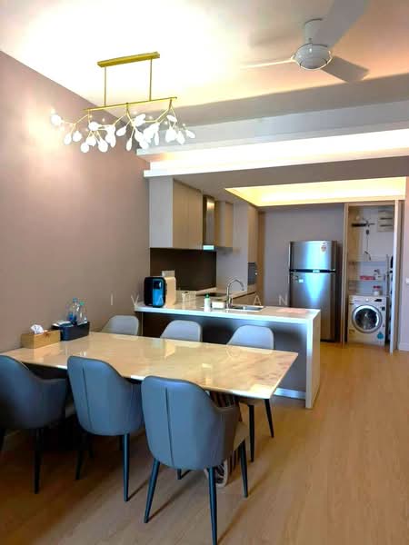 Servis Apartment untuk Disewa di Suasana Bukit Ceylon / Raja Chulan Residences - Ivan Tan - Dining Room - PropertyGuru.com.my