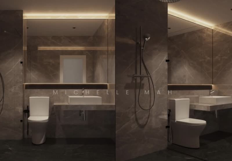 Kondominium untuk Disewa di Codrington Residence - Michelle Mah - Bathroom - PropertyGuru.com.my